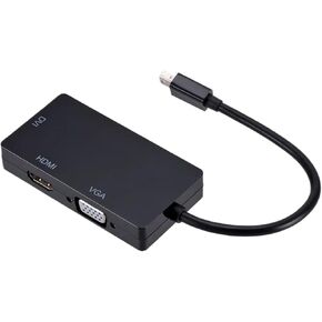 3 في 1 DP إلى محول كابل DP 1080P DP لـ HDMI DVI لـ Pro Air DisplayPort