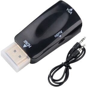 HDMI-Compatible Male to Female Adapter HD 1080P Cable Converter for PC TV Box Computer Display Projector(White no Cable)