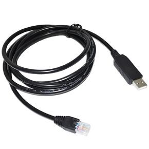 FT232RL CHIP USB to RJ45 RS232/RS485 Converter Serial Communication Cable for Hybrid Inverter to PC(1.8M,RS232 Cable)