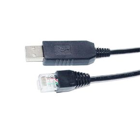 Industrial FT232RL CHIP USB to RJ12 6P6C RJ45 8P8C RS485 Converter Serial Communication Cable for EMH1 WALLBOX to PC(1.8m,USB to RJ45 8P8C)