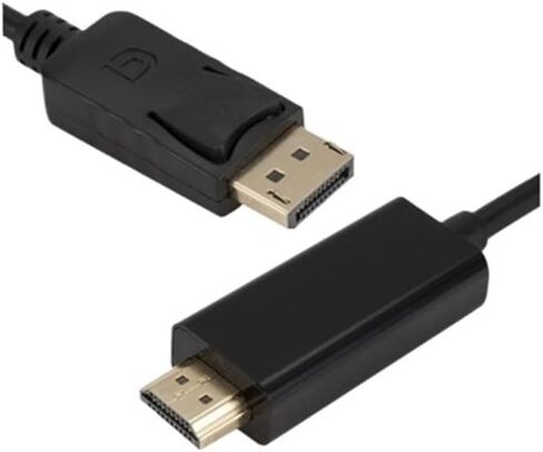 1.8m/6ft DisplayPort HDMI Adapter 1080p DisplayPort Converter لجهاز الإسقاط للكمبيوتر الشخصي DP إلى HDMI DisplayPort HDMI Cable (Red) in Saudi Arabia
