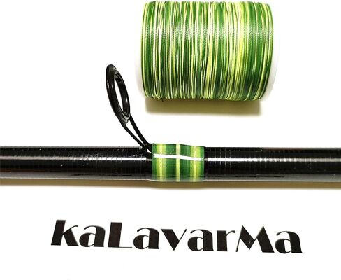 Kalavarma Metallic Wrapping Thread for Fishing Rod Guide 5+3 pcs 6 Color 240 Yards/Spool 220M in Saudi Arabia