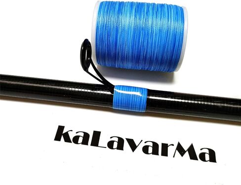 Kalavarma Metallic Wrapping Thread for Fishing Rod Guide 5+3 pcs 6 Color 240 Yards/Spool 220M in Saudi Arabia