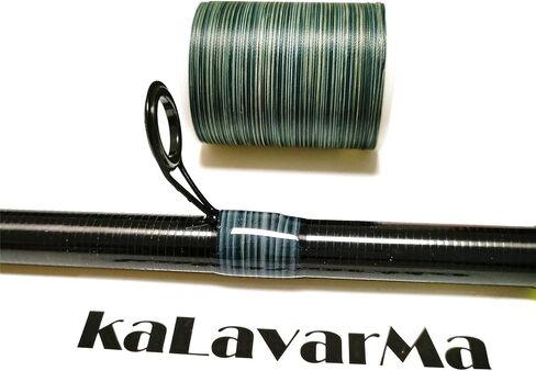 Kalavarma Metallic Wrapping Thread for Fishing Rod Guide 5+3 pcs 6 Color 240 Yards/Spool 220M in Saudi Arabia