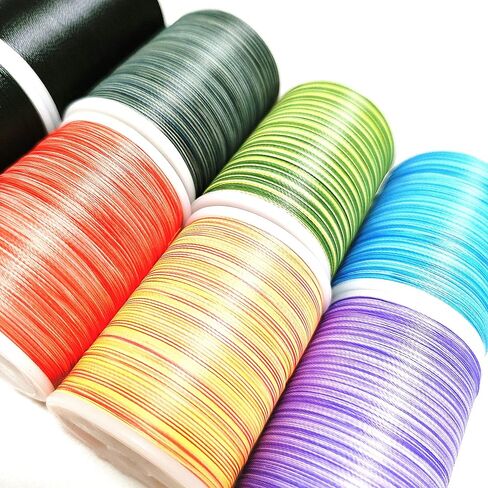 Kalavarma Metallic Wrapping Thread for Fishing Rod Guide 5+3 pcs 6 Color 240 Yards/Spool 220M in Saudi Arabia