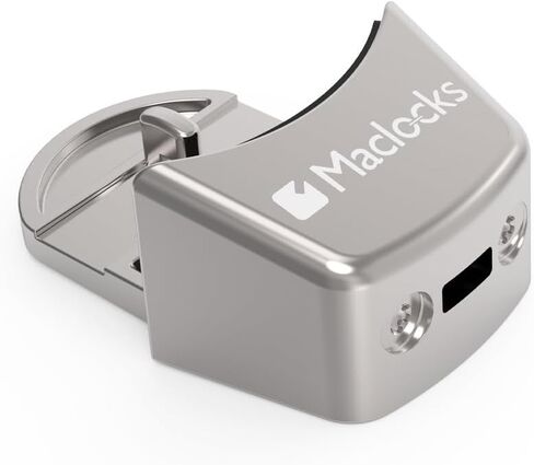 محول قفل حافة Compulocks Mac Studio مع قفل كابل بمفتاح فضي in Saudi Arabia