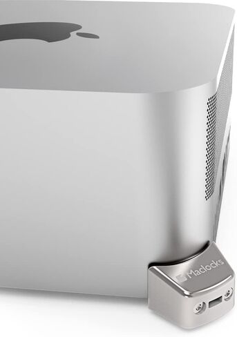 محول قفل حافة Compulocks Mac Studio مع قفل كابل بمفتاح فضي in Saudi Arabia