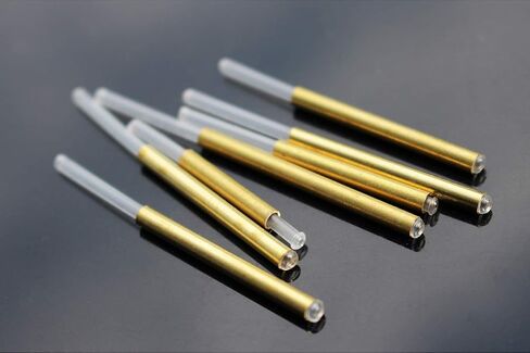 40pcs 4 Sizes Golden Brass & Plastic Tube Kit - Fly Tying Materials (Assorted) in Saudi Arabia