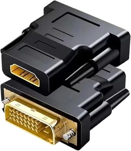 DVI to HDMI-Compatible Cable 1080P Adapter DVI Male to Female Bi-Directional Connector Converter for P>S#3 Projector TV Box in Saudi Arabia