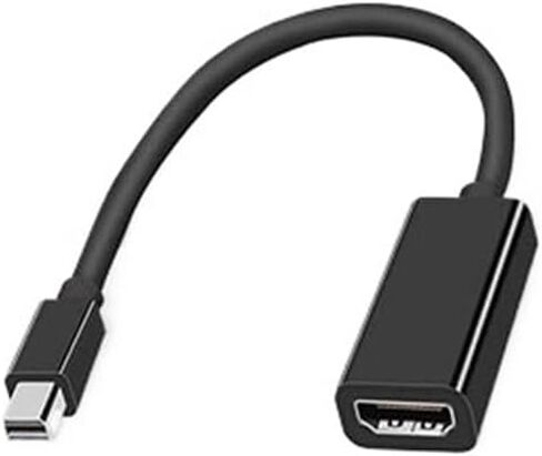 DP to HDMI Cable 4K DisplayPort Video Converter Adapter Male to Male/Female for Pro Air Surface Pro(White 1080P) in Saudi Arabia