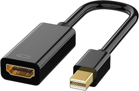 DP to HDMI Cable 4K DisplayPort Video Converter Adapter Male to Male/Female for Pro Air Surface Pro(White 1080P) in Saudi Arabia