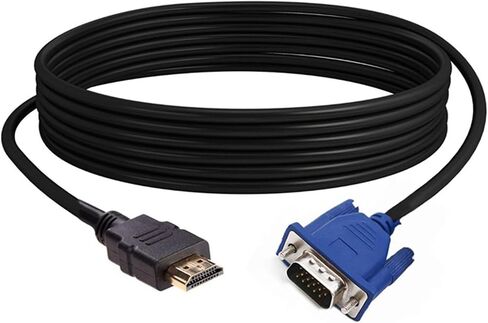 1.8m HDMI-Compatible to 15Pin Cable 1080P Video Adapter Male to Male Cord for HDTV Projector Displayer PC Conventor(1.8m) in Saudi Arabia