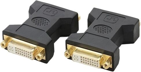 DVI to DVI Adapter Female to Female Converter DVI-I (24+5) Female to Female Gender Changer for DVI Cable Extension(DV-023) in Saudi Arabia