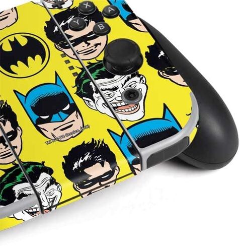 Skinit Decal Gaming Skin Compatible with Nintendo Switch OLED (2021) - Officially Licensed DC Comics Batman Classic Art Design in Saudi Arabia