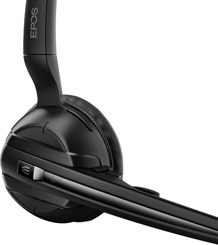 EPOS D10 ML Cordless USB PC Headset - Compatible with Skype for Business - Lync Certified - Softphones and Unified Communications - fuze, RingCentral, 8x8 with Cushions in Saudi Arabia