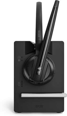 EPOS D10 ML Cordless USB PC Headset - Compatible with Skype for Business - Lync Certified - Softphones and Unified Communications - fuze, RingCentral, 8x8 with Cushions in Saudi Arabia