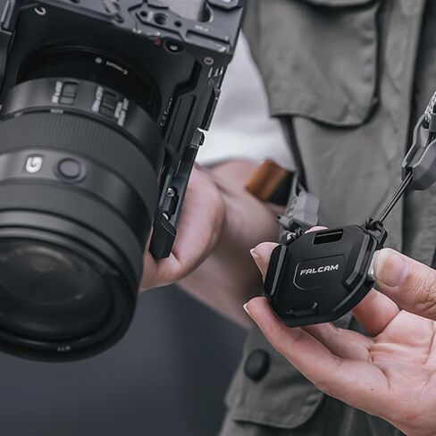 FALCAM F38 Camera Shoulder Strap Mount Quick Release Kit V2, QR Plate and Camera Clip in Kuwait
