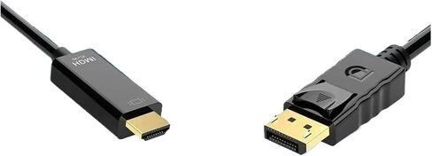 4K DisplayPort to HDMI Cable Cable DP Male to Male HDMI Cable for Computer TV Projector m> oni> tor in Saudi Arabia