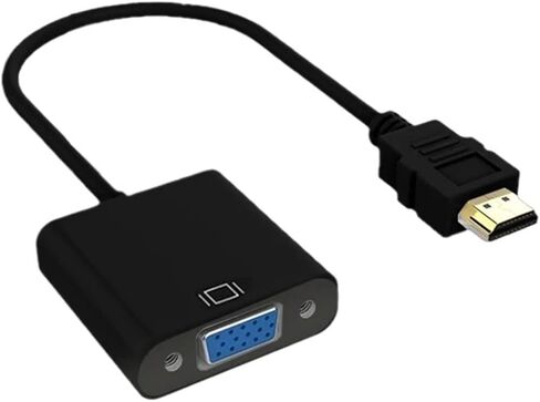 1080P HDMI-Compatible to Adapter High Speed HDTV Male to Female Converter Adapter for Tablet M>oni>tor TV Projector(Black) in Saudi Arabia