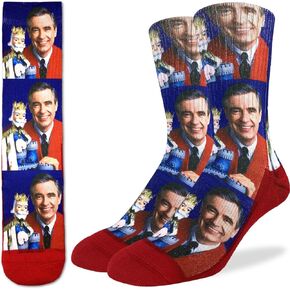Good Luck Sock Men's Mister Rogers Socks, Adult