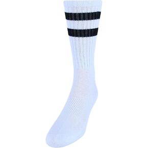 CTM® Men's Crew Striped Socks (3 Pairs) in Saudi Arabia
