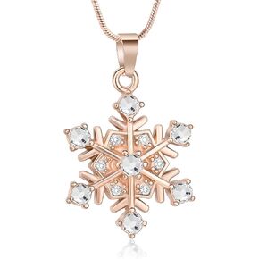 memorial jewelry Cremation Urn Jewelry Necklace cremation Jewelry for Ashes Gift for Ashes Keepsake Snowflake Shape Pendant