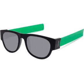 Folding Flexible Polarized Wrist Sunglasses for Women Men UV Protection