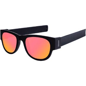 Folding Flexible Polarized Wrist Sunglasses for Women Men UV Protection