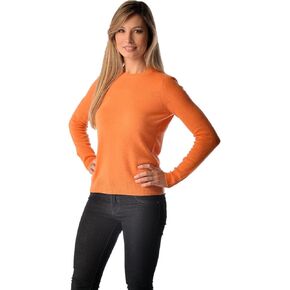 Cashmere Boutique: 100% Pure Cashmere Crew Neck Spring Sweater for Women (3 Colors, Sizes: S/M/L)
