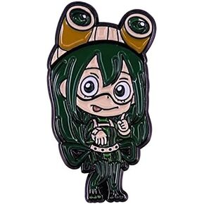 Tsuyu Asui Hard Enamel Pin Badge Anime Cute Nerd Gift for My Hero Academia lovers Woman in Kuwait