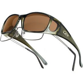 Razor JP Fitovers - Olive Charcoal - Amber Lens (RZ003A)