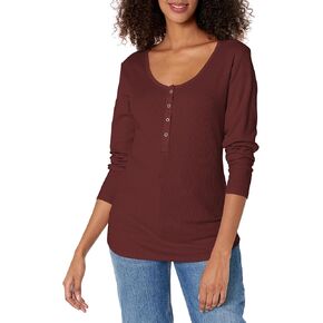 Eddie Bauer Women's Thermal Snap Henley in Saudi Arabia