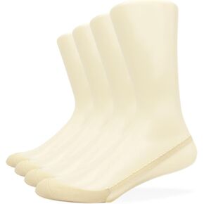 جوارب نسائية مكونة من 4 قطع بنصف بطانة، بدون خياطة عند أصابع القدم، شبكة تهوية لا تظهر مع ظهر مريح in Kuwait