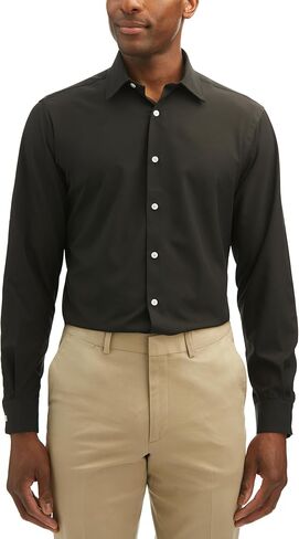 Haggar Smart Wash Classic Fit Men's Button Down Dress Shirt in Saudi Arabia