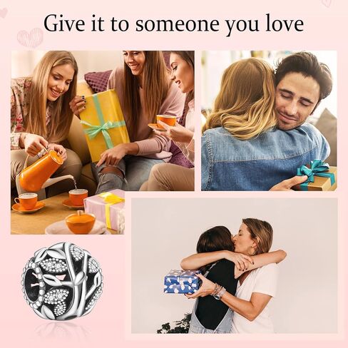 مجوهرات فضية استرليني عيار 925 من إيزي توكسيدو باشن آند لوف تشارمز للأساور, معدن, مكعب زركونيا in Kuwait