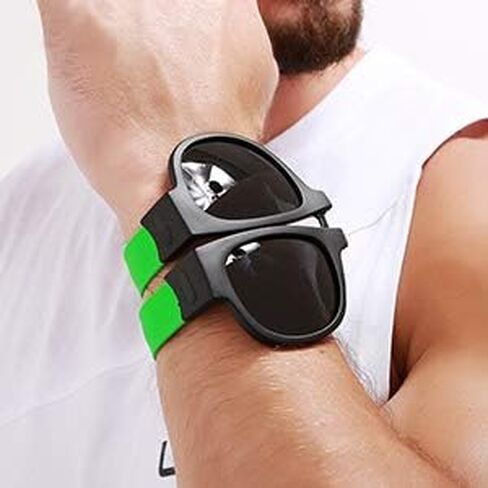 نظارات شمسية مستقطبة مرنة قابلة للطي للنساء والرجال حماية من الأشعة فوق البنفسجية in Kuwait