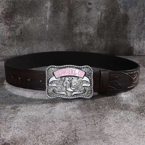 Western Cowboy Cowgirl Belt Buckle for Girls Boys Rodeo Belt Buckles Men Women Birthday Christmas Gift Halloween in Saudi Arabia