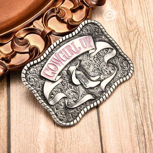 Western Cowboy Cowgirl Belt Buckle for Girls Boys Rodeo Belt Buckles Men Women Birthday Christmas Gift Halloween in Saudi Arabia