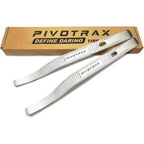 15" Tire Mount | Demount Curved Iron Tire Lever | Wrench, Set of 2
