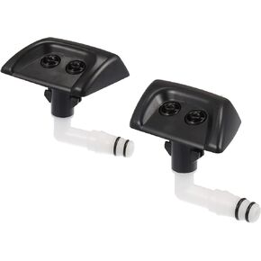 ACROPIX Front Left Right Headlight Washer Nozzle Sprayer Jet Fit for Land Rover Range Rover Sport HSE - Pack of 2 Black