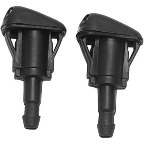 2Pcs Adjustable Windshield Washer Hood Nozzle Jet, Perfect Replacement Windshield Washer Wiper Water Sprayer Nozzle Fits for Toyota, Scion Select Models, Wiper Spray Nozzle