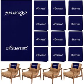 Tatuo 12 Pieces Reserved Signs for Pews Reserved Pew Cloths 22 Inch Reserved Seating Signs Placeholder for Church Pew Seats Wedding Seating Decoration Church Event (Burgundy and Gold)