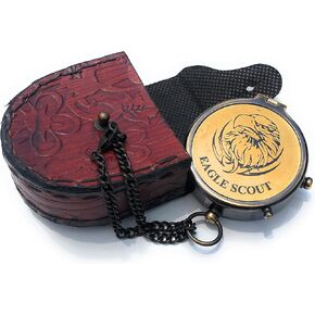 Eagle Compass Engraved Vintage Ship Functional Gift Compass Baptism