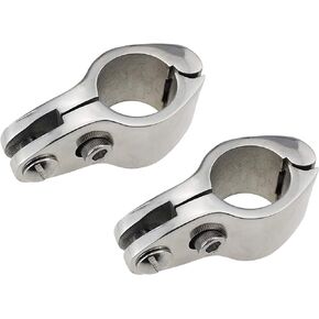 NRC&XRC Heavy Dudy 316 Stainless Boat Bimini Top Hinged Jaw Slide 7/8" (Pair)