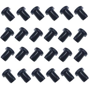 Rubber Material Rear Suspension A-Arm Short Bushing Kit for Polaris Ranger XP 700 800, Rear Suspension Control A-arm Short Bushing Arm Lower Bushing Tool 5439270 5431846 5432091, 24 PCS