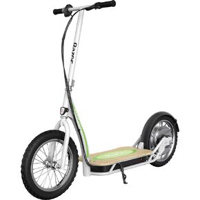 EcoSmart SUP Electric Scooter – 16" Air-Filled Tires, Wide Bamboo Deck, 350w High-Torque Hub-Driven Motor, Up to 15.5 mph & 15.5 Miles Range, Rear-Wheel Drive
