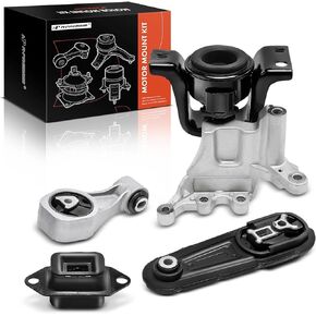 A-Premium 4PCS Engine Motor Mount Transmission Mount and Torque Strut Mount Set Compatible with Nissan Sentra 2013-2019, Juke 2011-2012, L4 1.6L 1.8L, Replace# 113503SG0A, 112201KG0A
