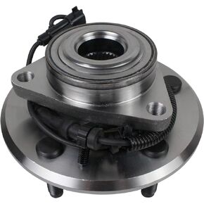 515126 Front Wheel Hub and Bearing Assembly Compatible with 2009-2010 Dodge Ram 1500, 2011 Ram 1500 W/ABS 5-lugs