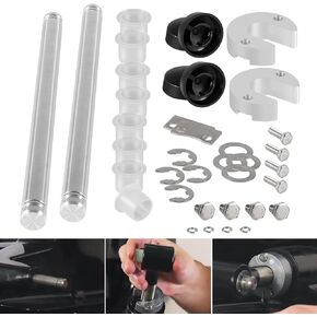 9B-116B Trim Cylinder Pin Cap Bushing Hardware Kit Fit for MerCruiser Alpha 1 Gen 2 Replaces for SEI Marine 9B-116 Mercruiser Alpha One Gen II Trim Cylinder Hardware Kit