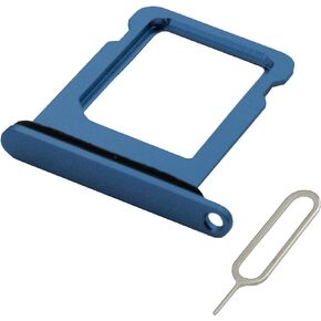 MMOBIEL SIM Card Tray Compatible with iPhone 13 Mini – SIM Card Slot Tray Holder – SIM Card Holder Replacement – Incl. SIM Card Removal Tool and Waterproof Rubber Seal Ring - Black